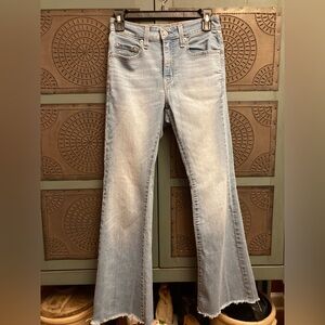Levi's Light Wash Flare Jeans